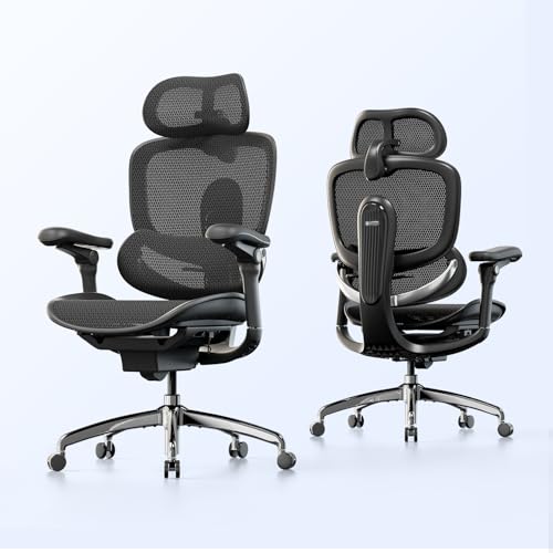 SIHOO Doro C300 Pro V2 Ergonomic Office Chair, Full-Body Adaptive Support - color: Black, size: Pack of 1