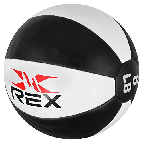 Rex Sports Medicine Ball Great for Strength Training and Cardio Workouts Med Balls, Slam Medicine Ball, Heavy Workout Ball