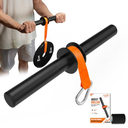 Fitarc Forearm Wrist Strengthener Grip Strength Trainer - color: Wrist Roller