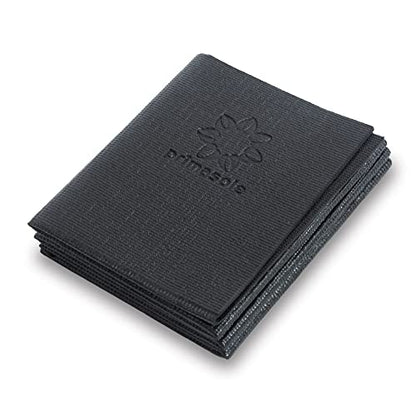 Primasole Folding Yoga Travel Pilates Mat Foldable Easy to Carry to Class Beach Park Tear resistant Travel Picnics 4mm Thick 9 Colors