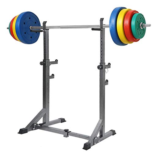 Folding Dumbbell Bench Fitness Multi-Function Barbell Rack Dip Stand Height Adjustable Barbell Stand Weight Lifting Rack - Home Gym Fitness Squat Rack Weight Lifting Bench Press Dipping