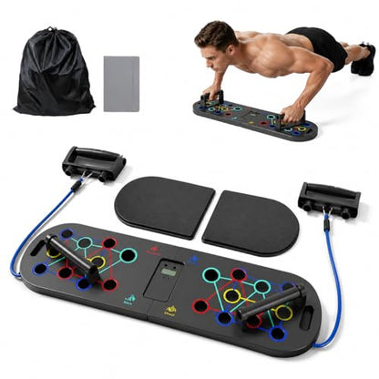 Push Up Board,Portable Dismountable 17 in 1 Push Up Bar at Home Gym,Professional Muscle Training Equipment is Available for Men and Women,The Ideal Gift for Fitness Enthusiasts,Pushup Board Set - size: Style 3