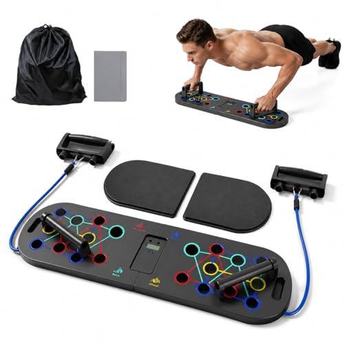 Push Up Board,Portable Dismountable 17 in 1 Push Up Bar at Home Gym,Professional Muscle Training Equipment is Available for Men and Women,The Ideal Gift for Fitness Enthusiasts,Pushup Board Set - size: Style 3