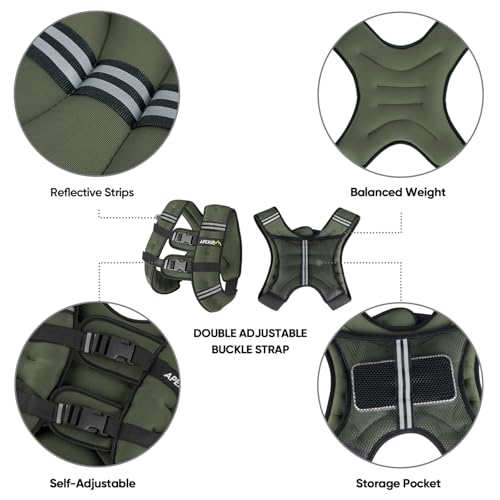 Weighted Vest Men Women, Weight Vest for Women Workout Equipment for Strength Training Running