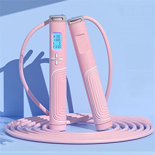 Smart Digital Counter Jump Rope -Free Rapid Speed Cable Gym Fitness Home Exercise Skipping With Sweat-proof Handles