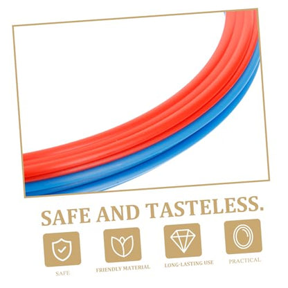 GALPADA 6PCS Agility Soccer Rings Abs Footwork Training Equipment for Speed and Agility Drills Soccer Football and Basketball and Tasteless Material Random Colors Random Color