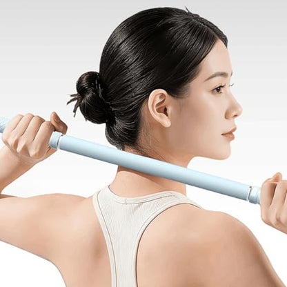 Muscle Roller Stick - Massage Roller for Myofascial Release & Deep Tissue Massage for Legs, Back, Shoulders - Relieve Soreness & Improve Recovery Baby Blue
