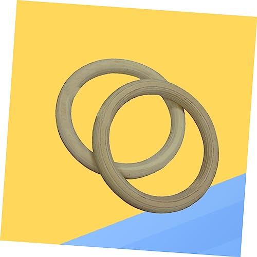 Birch Gymnastics Rings for Full Body Workouts Exercise Rings for Strength Training Durable Non Slip Grip for Pull Ups Push Ups Dips and More