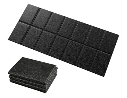 Walking Pad Mat for Carpet, Treadmill Mat for Hardwood Floor, 55"x23.6" High Density, 1/4 Thickness, Non-Slip, Foldable, Floor Protection for Treadmill pad, Elliptical, Bike, Noise Shock Absorption