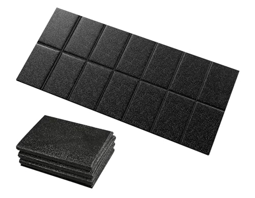 Walking Pad Mat for Carpet, Treadmill Mat for Hardwood Floor, 55"x23.6" High Density, 1/4 Thickness, Non-Slip, Foldable, Floor Protection for Treadmill pad, Elliptical, Bike, Noise Shock Absorption