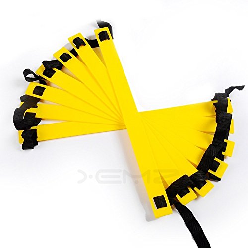 Agility Training Ladder - Improve Speed, Coordination, Develop Foot Strength, Better Footwork, Perfect Fitness Training Equipment for Basketball Soccer Baseball, Team Sports Practice