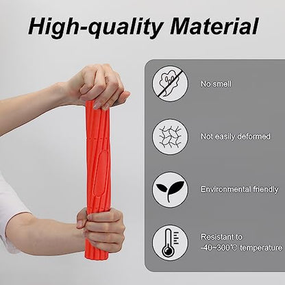 Flex Therapy Strengthener Bar for Tennis Elbow, Golfers Elbow, Tendonitis - Physical Therapy Resistance Bar for Wrist and Forearms Pain Relief