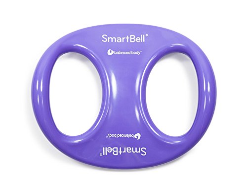 Balanced Body SmartBell Ergonomic Two-Handed Pilates Exercise Weight, Pilates Dumbbell, Exercise Equipment for Home Gym or Pilates Studio Use - color: Purple