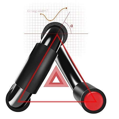 Push Up Bars - Strong Chrome Steel Pushup Stands with Comfortable Foam Grip and Non-Slip in Choice, Sturdy and Less Wrist Strain