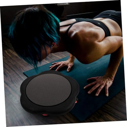 Abaodam Dual-sided Ab Wheel Roller Core Sliders Flower Discs Abdominal Exercise Equipment for Home Workout