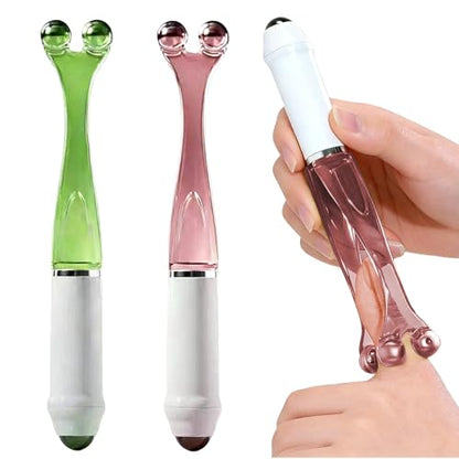 2 Pcs Finger Massager Roller with Stainless Steel Beads,Finger Massager for Arthritis,Hand Massager Improves Circulation, Relieves Arthritis, Hand Pain and Stress, Ideal for Fingers, Hands and Palms