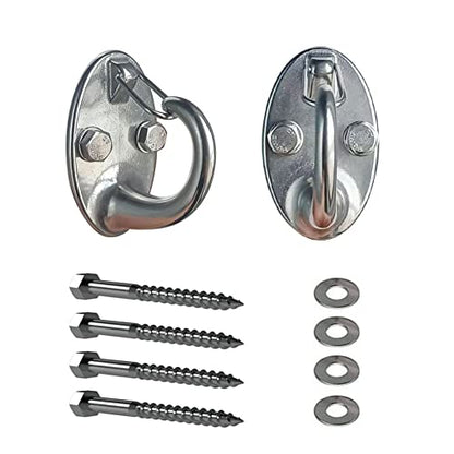 XXHong 2PCS Heavy Duty Resistance Band Wall Anchor Workout Wall Mount Anchor for Home Gym Strength Training Physical Exercise