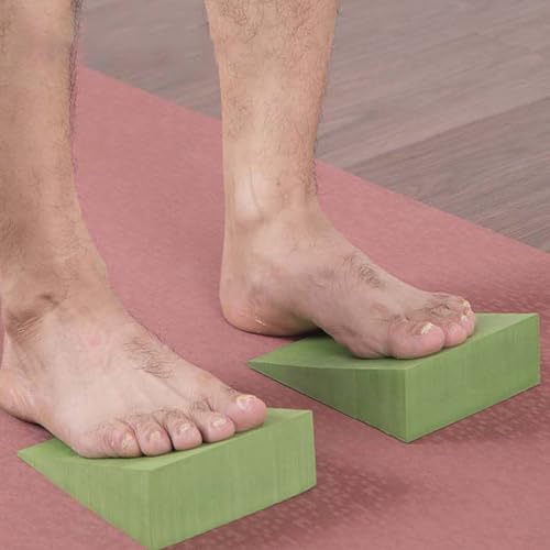 Calf Stretcher Lightweight Eva Incline Board for Foot and Ankle Stretching, Portable Slant Block for Home Exercise and Gym Workouts