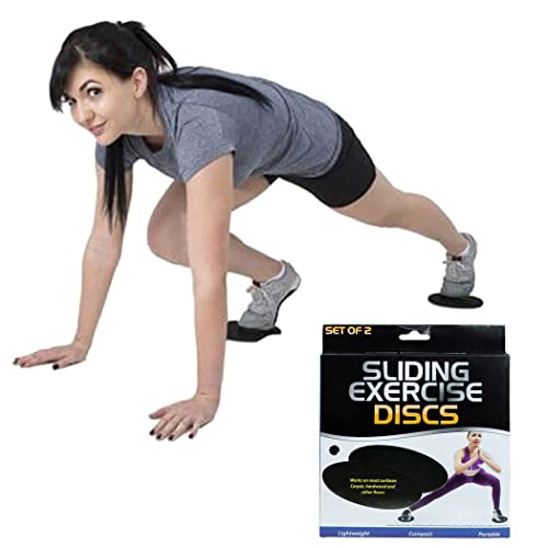 Sliding Exercise Discs Tone or Strengthen for Core and AB Workout Sliders Sport Full Body Workout