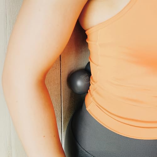 Tiger Ball Peanut 2.4 Foam Roller – Deep Tissue Massage Ball for Back & Neck, Myofascial Trigger Point Therapy Tool, Dual Silicone Balls with Gription – Compact, Portable, Non-Slip Recovery Roller