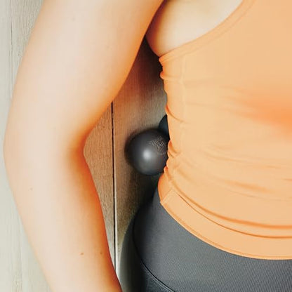 Tiger Ball Peanut 2.4 Foam Roller – Deep Tissue Massage Ball for Back & Neck, Myofascial Trigger Point Therapy Tool, Dual Silicone Balls with Gription – Compact, Portable, Non-Slip Recovery Roller