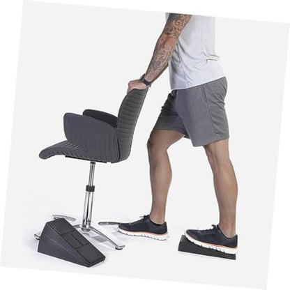VALICLUD 3pcs Foot Mat Calf Stretcher Squat Wedge Indoor Fitness Board Sturdy Easy to Use