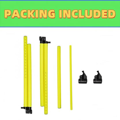 3 Pack Adjustable Height Hurdles Training Equipment, 12-26 Inch