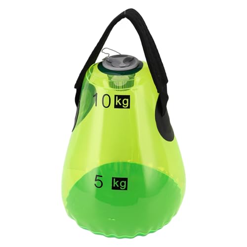 Generic Water Filled Kettlebell, Adjustable Water Weight Bag for Home Gym Fitness Training, with Durable PVC Material for Muscle Workout, Up to 10kg Capacity
