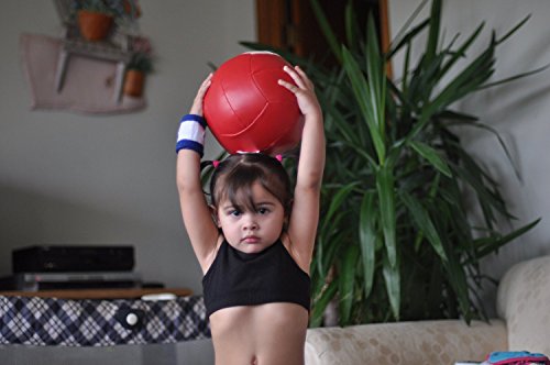 WOD Toys® Med Ball Mini - Safe, Durable Medicine MedBall for Kids Fitness Participation - Kid Gym Workout and Exercise Equipment for Toddlers and Children