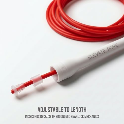 Elevate Rope Pro-Grade Speed Rope - color: Red