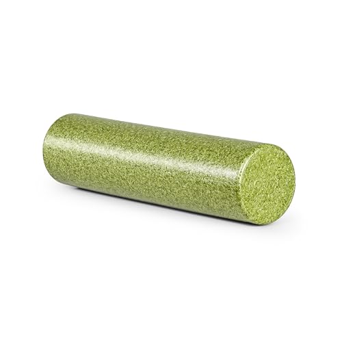 Tone Fitness High Density EPP Foam Exercise Foam Roller for Yoga, Pilates, Stretching, Massage, and Recovery | Multiple Sizes and Colors - color: Green, size: 24 Inch
