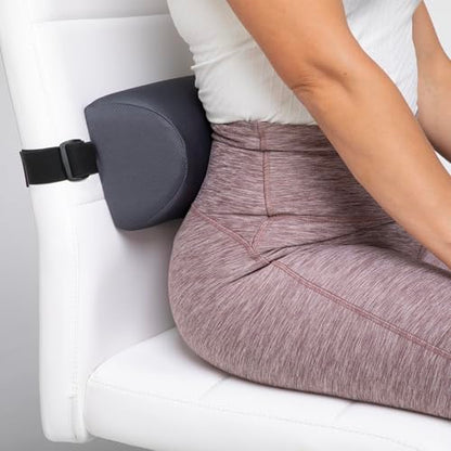 OPTP The Original McKenzie D-Section Lumbar Roll – Large, Firm Density