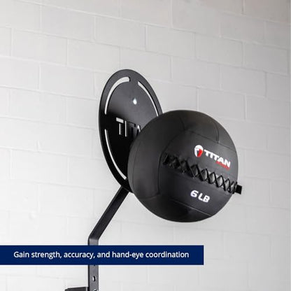 Titan Fitness Mounted Wall Ball Target with Extension for T-3 or X-3 Series Racks