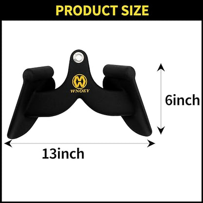 LAT Pulldown Attachment,Back Tricep Bar Strength Training,Handle Grips LAT Pull Down Bar Press Down Exercises,Cable Machine Accessories, Cable Back Attachments for Home Gym - style: Style 001