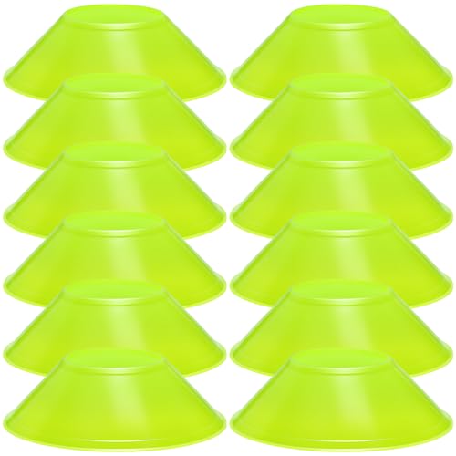 12 Pcs Mini Soccer Cones for Sport Agility Disc Cones Soccer Training for Agility Drills Sports Football