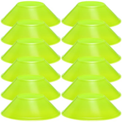12 Pcs Mini Soccer Cones for Sport Agility Disc Cones Soccer Training for Agility Drills Sports Football