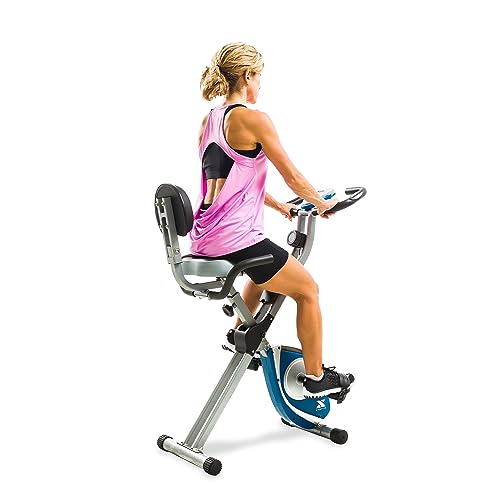 XTERRA Fitness Folding Exercise Bike, 225 LB Weight Capacity - style: FB350