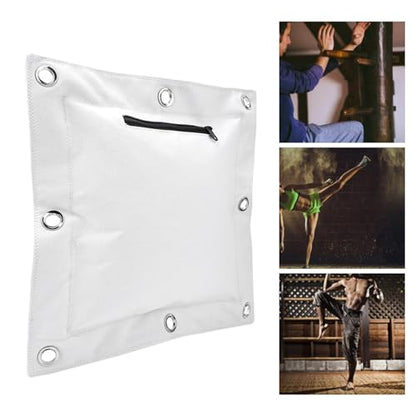 Punch Bag, Boxing Sand Bag, Wing Chun Wall Canvas Punch Empty Sand Bags Target with Zipper for Boxing Muay Thai - size: Large