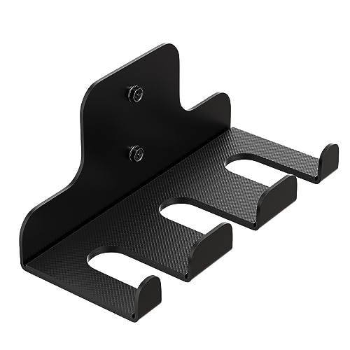 XZHXFX Barbell Wall Holder,Barbell wall Mount Hanger, - color: Black 3 hook