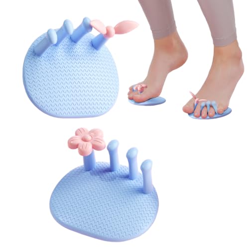 Arch Trainer Foot Massagers Foot Arch Strengthener Blue Arch Trainer for Calf Stretching Glute Toning Improved the Foot Bunion Toe Training Thin Calves Legs - color: Blue
