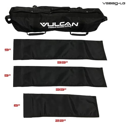 Vulcan Sandbag Trainer – Adjustable Heavy-Duty Workout Sandbag for Strength Training and Functional Fitness | 1050D Ballistic Nylon, Reinforced Filler Bags, Multi-Grip Handles for Cross-Training - size: Medium