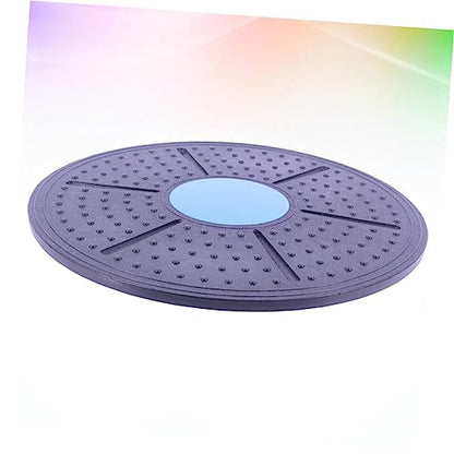 TOYANDONA Anti-Slip Wobble Balance Board for Yoga Home Use Professional Standing Plate in Random Colors Stability Trainer for Adults Boys and Girls Fitness Balance Training Device