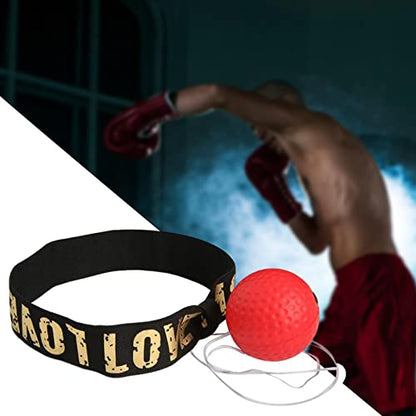 Colaxi Boxing Reflex Ball Headband Set Reflex Ball on String with Headband Punching Speed Adjustable for Workout Home Gym Women Men…