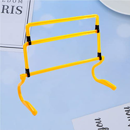 BESPORTBLE Removable Training Hurdles, Agility Ladder Speed Training Equipment, Soccer Training Agility Hurdles(Yellow) - color: Yellow