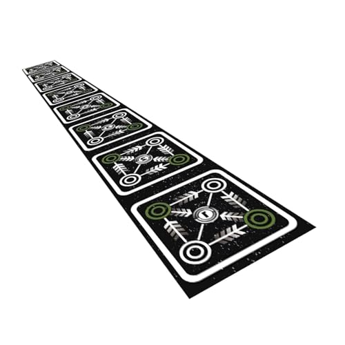Colaxi Agility Ladder Mat Pad Footwork Practice Foldable Soccer Nonslip Speed Training Equipment for Coordination Balance