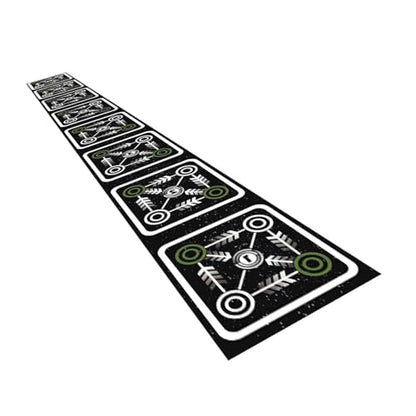 Colaxi Agility Ladder Mat Pad Footwork Practice Foldable Soccer Nonslip Speed Training Equipment for Coordination Balance