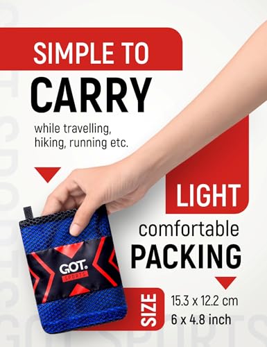 Cooling Towel (40" x 12") – Instant Cooling Neck & Face Wrap, Sweat Towel for Gym, Workout, Running & Extreme Heat