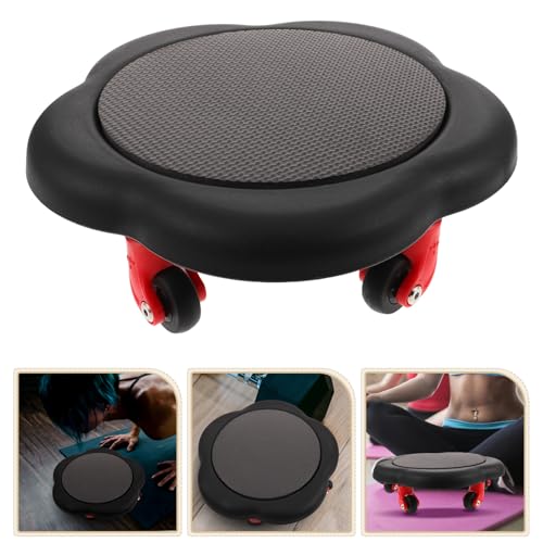 Ab Roller Wheel for Abs Core Exercise, 5-wheel Flower-shaped Fitness Sliding Discs, Portable Abdominal Trainer for Home and Gym Strength Training