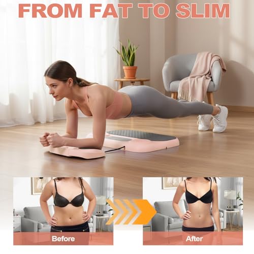 Pilates Board, 6-in-1 Pilates Reformer for Core & Full Body Workout, Portable Home Gym Equipment with Smart LED Digital Display, Pilates Trainer for Women, Beginners