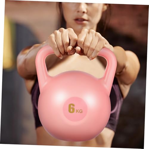 Kisangel 6kg Water-Filled Kettlebell for Strength Training Soft PE Material Portable Exercise Equipment for Men and Women for Home Gym and Travel Workouts